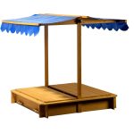 sandkasten mit dach