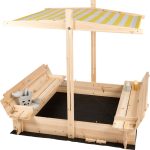 sandkasten mit dach