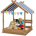 sandkasten mit dach