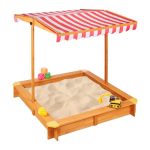 sandkasten mit dach