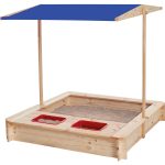 sandkasten mit dach